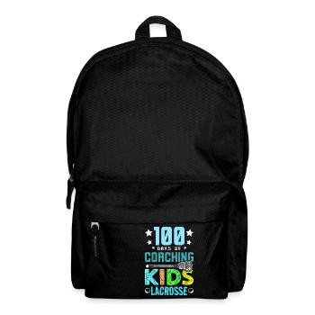 100 Days of Coaching Kids Lacrosse - Backpack - black - Front