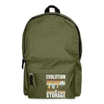 Programmierer Informatiker - Rucksack - Olivgrün - Vorne