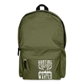 Hunting Hunter Hunting Deer - Backpack - olive green - Front