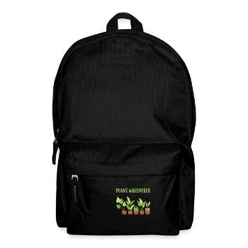 Plantes vertes - Sac à dos - noir - Devant