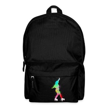 Splash Art rollerblade inline skating - Rucksack - Schwarz - Vorne