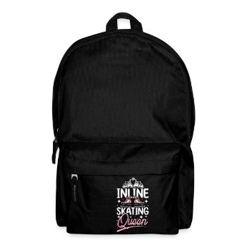 Inline skating queen - Rucksack - Schwarz - Vorne