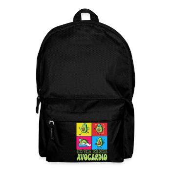 Avocardio Avocado Fitness - Rucksack - Schwarz - Vorne