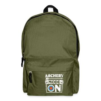 Mode tir à l’arc activé - Sac à dos - vert olive - Devant