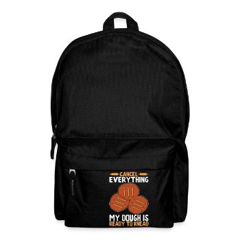 Bäcker Bäckerei Backen - Rucksack - Schwarz - Vorne
