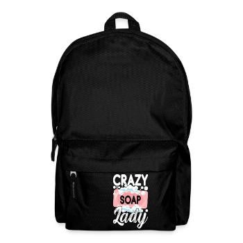 Soap maker soap making - Backpack - black - Front