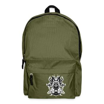 Malinois Flash - Backpack - olive green - Front