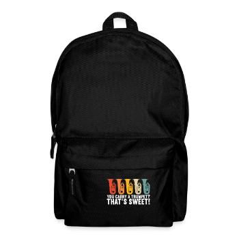 Tuba Tubist - Rucksack - Schwarz - Vorne