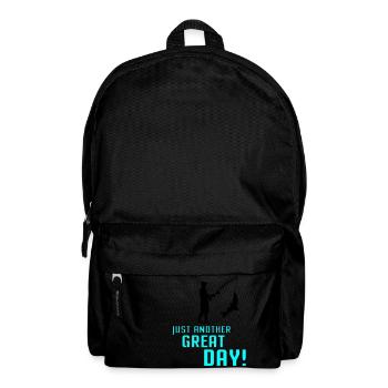 fishing another great day 002 - Backpack - black - Front