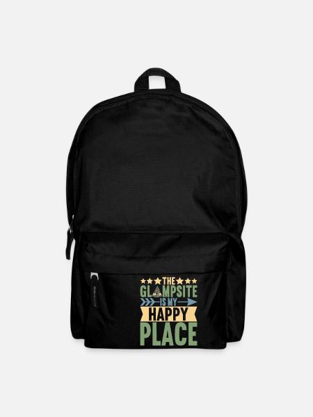 Glamping Glamper - Rucksack - Schwarz