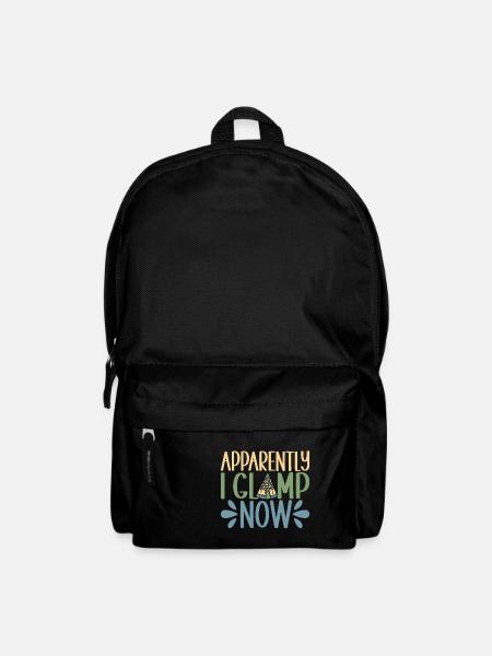 Glamping Glamper - Rucksack - Schwarz