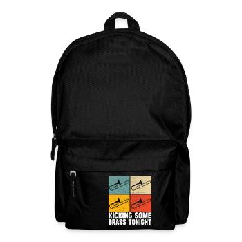 Posaune Trombone - Rucksack - Schwarz - Vorne