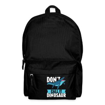 Mosasaurus Dinosaur - Backpack - black - Front