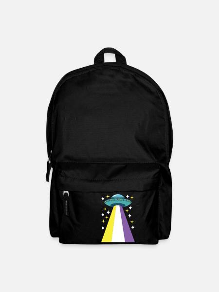 Non Binary Pride Genderqueer - Rucksack - Schwarz