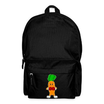 Karotte Boxer Boxhandschuhe Boxen - Rucksack - Schwarz - Vorne