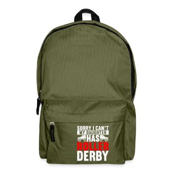 Roller derby - Backpack - olive green - Front