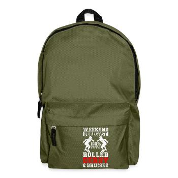 Roller Derby - Rucksack - Olivgrün - Vorne