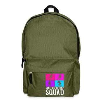 Roller Derby - Rucksack - Olivgrün - Vorne