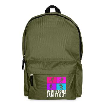 Roller derby - Backpack - olive green - Front