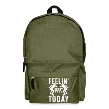 Roller derby - Backpack - olive green - Front