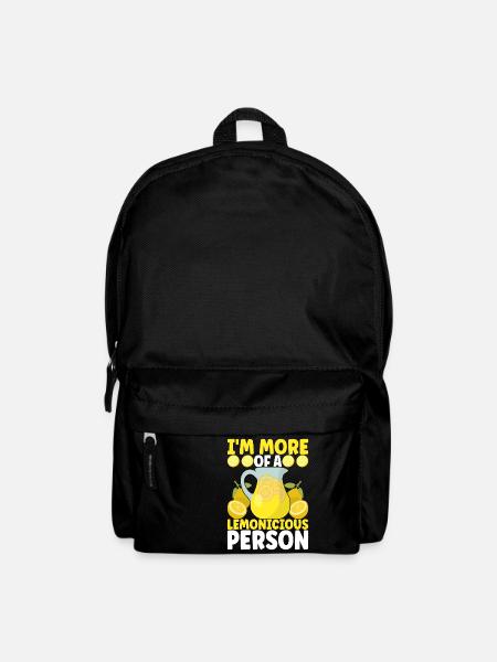 Limonade Limonadenstand - Rucksack - Schwarz