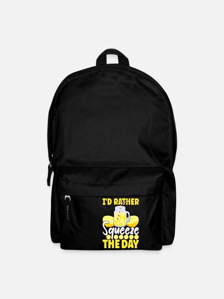 Limonade Limonadenstand - Rucksack - Schwarz