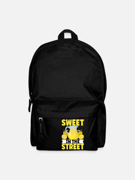 Limonade Limonadenstand - Rucksack - Schwarz
