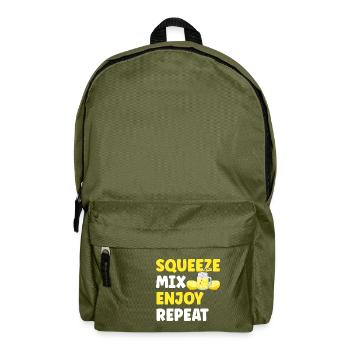Lemonade Lemonade stand - Backpack - olive green - Front