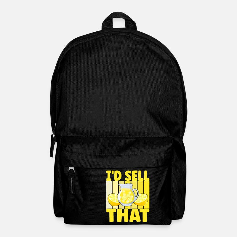 Limonade Limonadenstand - Rucksack - Schwarz
