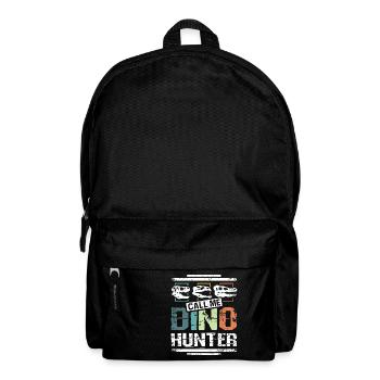 Paleontologist call me dino hunter - Rucksack - Schwarz - Vorne
