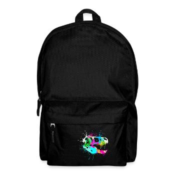 Splash Dinosaur Tyrannosaurus rex T-rex skeleton - Rucksack - Schwarz - Vorne