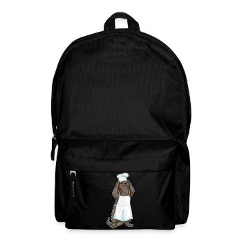 Otter Chef Chef Hat Cooking - Backpack - black - Front