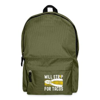Electrician Electronics Technician - Backpack - olive green - Front