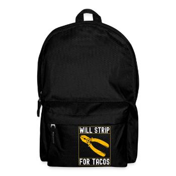 Electrician Electronics Technician - Backpack - black - Front
