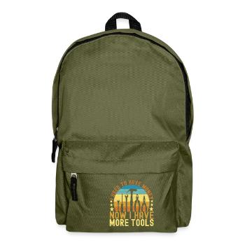 Electrician Electronics Technician - Backpack - olive green - Front
