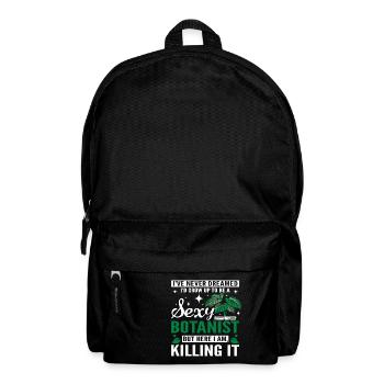 funny sexy botanist - Rucksack - Schwarz - Vorne