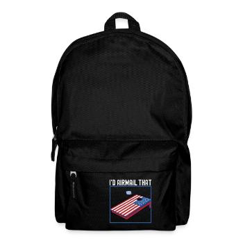 Cornhole Player Cornhole Board - Backpack - black - Front