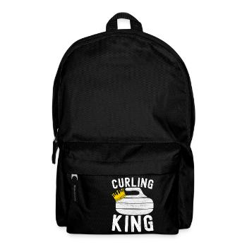 Joueurs de curling - Sac à dos - noir - Devant