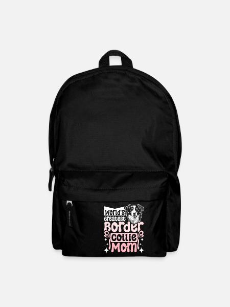Mothers day world's greatest border collie mom - Rucksack - Schwarz