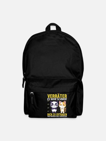 Abschiedsgeschenk Kollege Jobwechsel - Rucksack - Schwarz