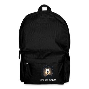 Caving Spelunking For Cave Men Women Funny - Backpack - black - Front