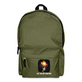 Spéléologie Spéléologie Pour Cave Hommes Femmes Drôle - Sac à dos - vert olive - Devant