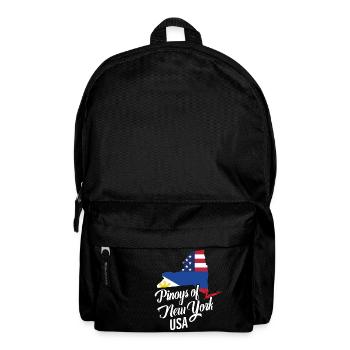 Filipinos of New York Design für stolze Fil-Ams - Rucksack - Schwarz - Vorne