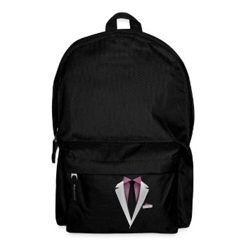 Tuxedo with a Tie For Weddings And Special - Backpack - black - Front