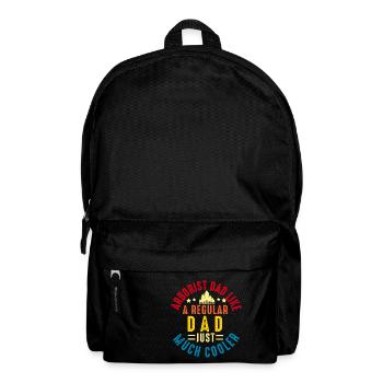 Arborist Tree Surgeon Woodworker Funny Logger - Backpack - black - Front