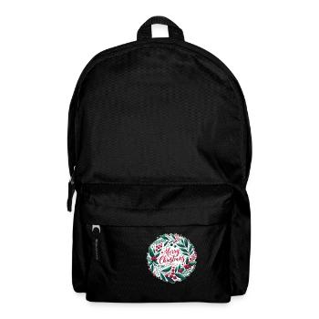 Merry Christmas design Funny Gift for Xmas Lovers - Backpack - black - Front