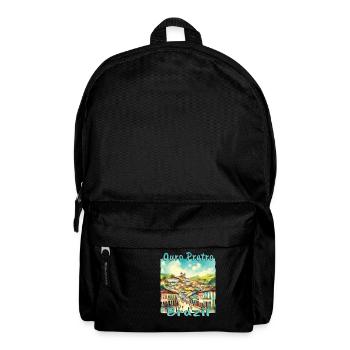 Ouro Preto, Brasilien - Grunge-Urlaub in den - Rucksack - Schwarz - Vorne