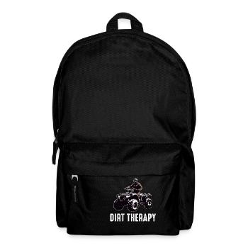 4 Rad für Männer Opa ATV Quad Bike Rennen - Rucksack - Schwarz - Vorne