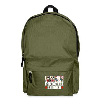 Binocular Pinochle - Backpack - olive green - Front