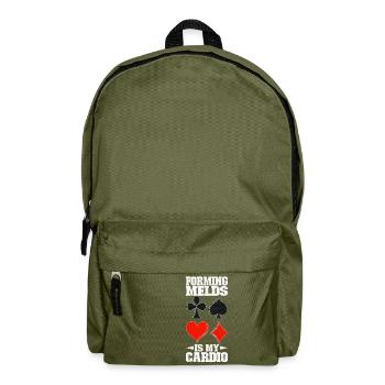 Binocular Pinochle - Backpack - olive green - Front